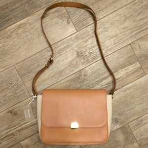 Bnwt Madewell leather/suede pocketbook